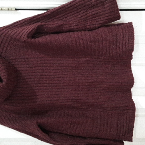 SUPER WARM HEAVY VERA WANG WINTER SWEATER PLUM XL - Picture 3 of 7